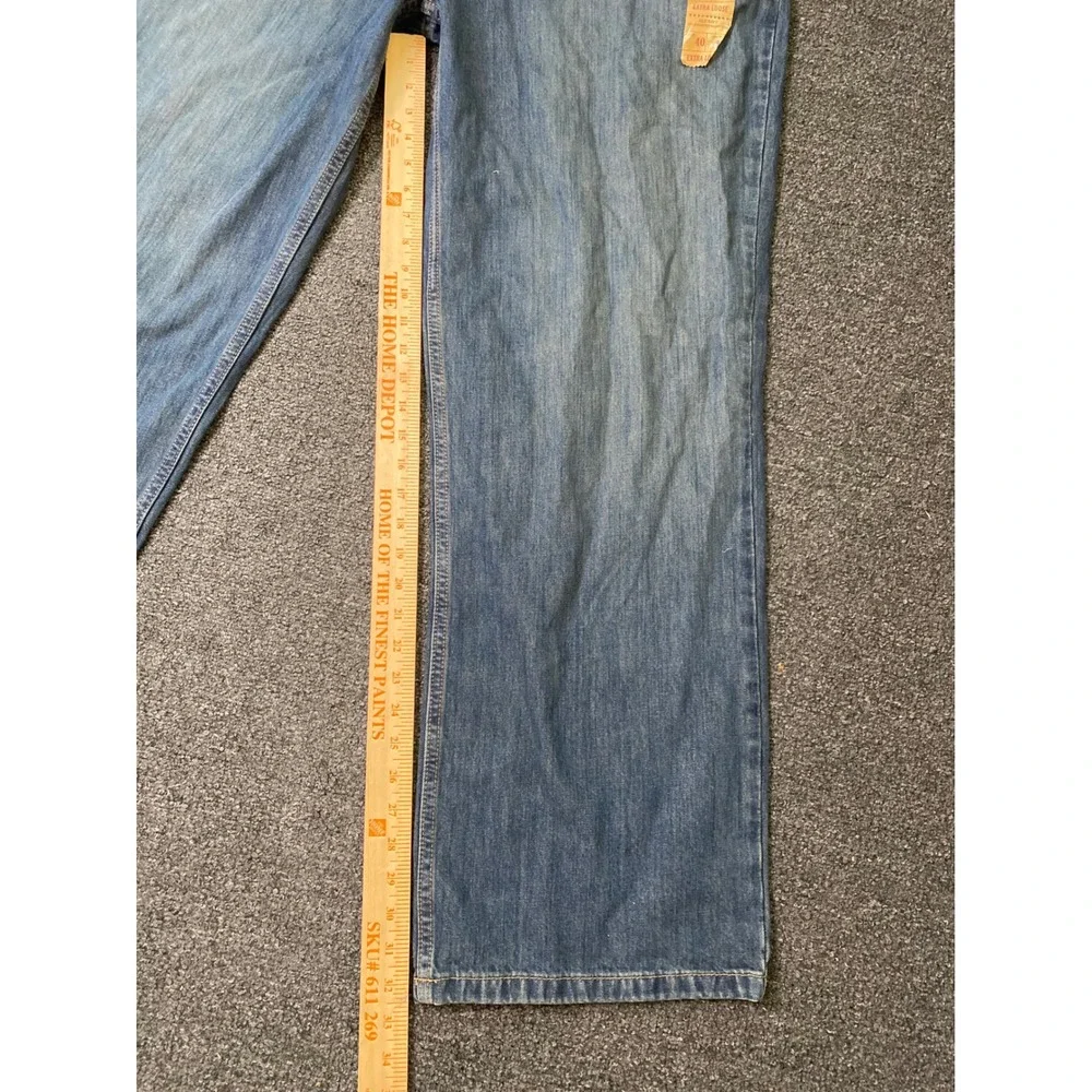 Vintage‎ Old Navy Extra Loose Blue Jeans Mens 40x34 Baggy Wide Leg Denim NEW